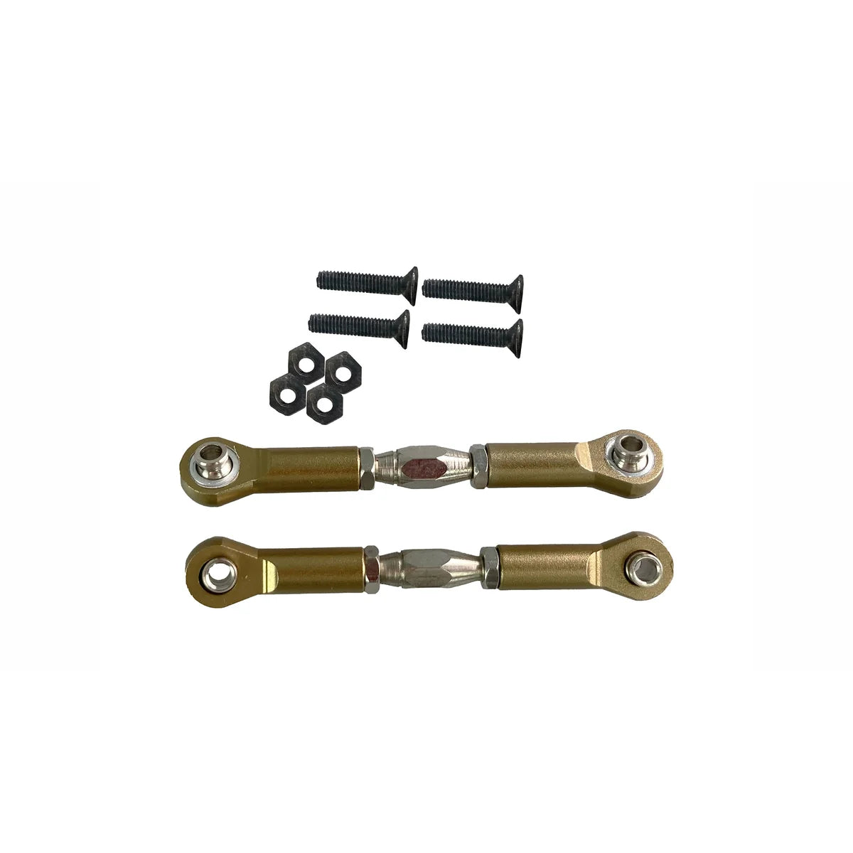 Amewi Querlenker Sturzstange vorne/hinten Aluminium Gunmetal 004-106617TI