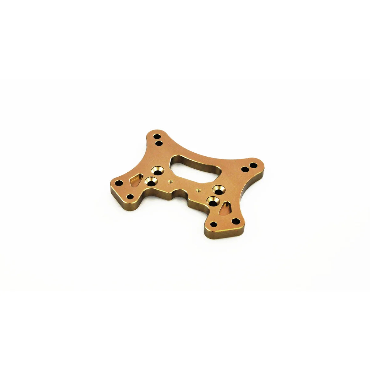 Amewi Dämpferbrücke vorne Aluminium Gunmetal für Pitbull X Evolution 004-54006E