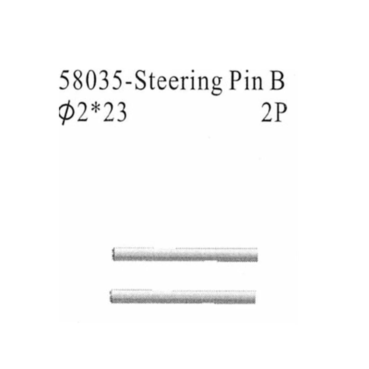 Amewi Querlenkerstift B 2 Stück 004-58035