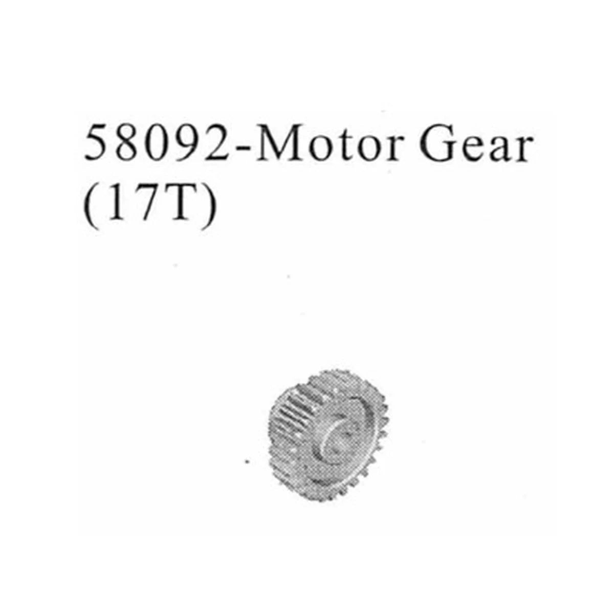 Amewi Motorritzel 17 Zähne Modul 0,4 für Caster 004-58092