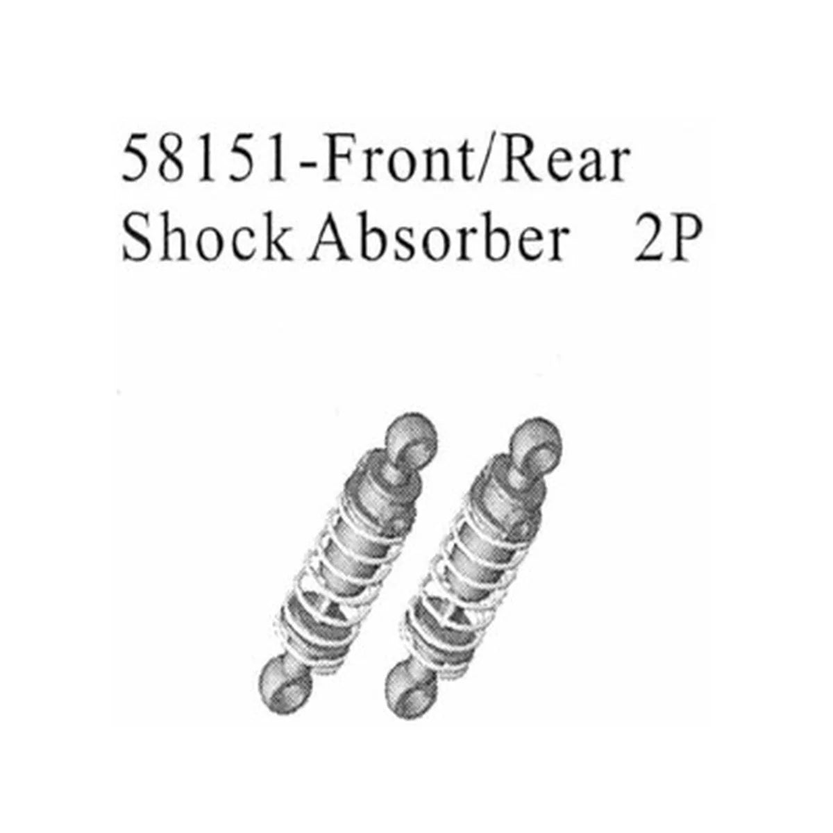 Amewi Stoßdämpfer 2 Stück für Caster 004-58151