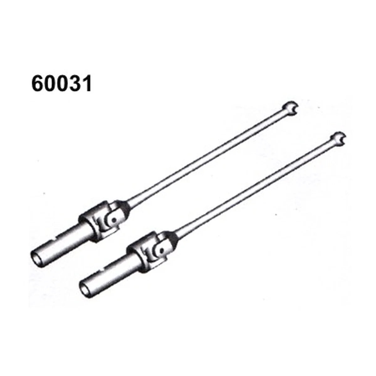 Amewi CVD Antrienswelle vorne 2 Stück 004-60031