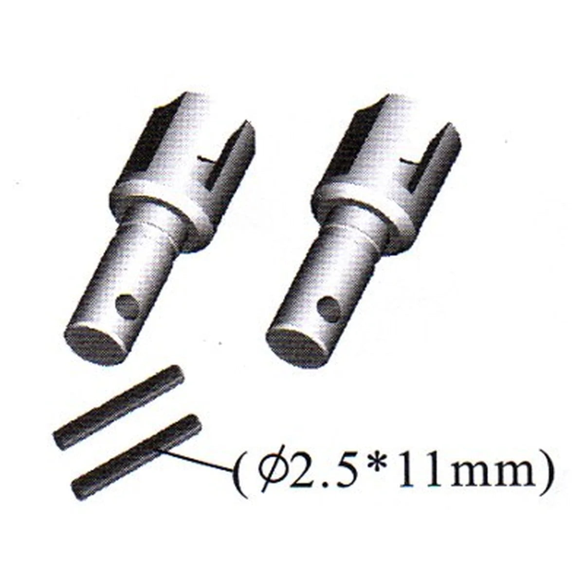 Amewi Mitnehmer Mittel-Diff. 2 Stück 004-60052