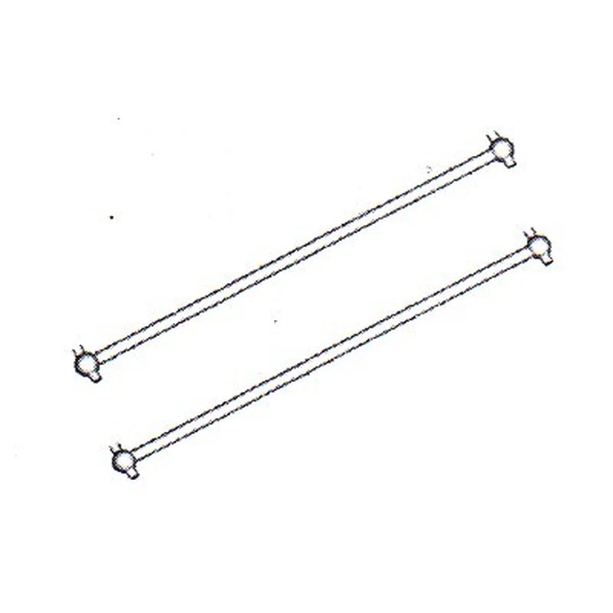Amewi Antriebswelle Hinten Mitte, 2 Stück 004-60064P