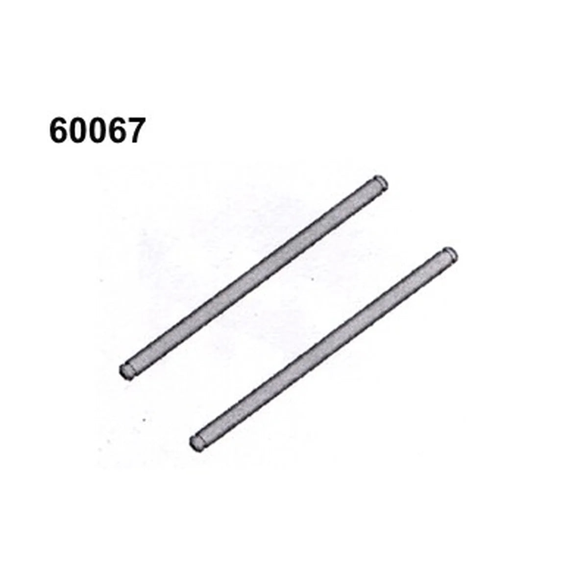 Amewi Querlenkerstifte kurz Hinten 3x19,7mm, 2 Stück 004-60067