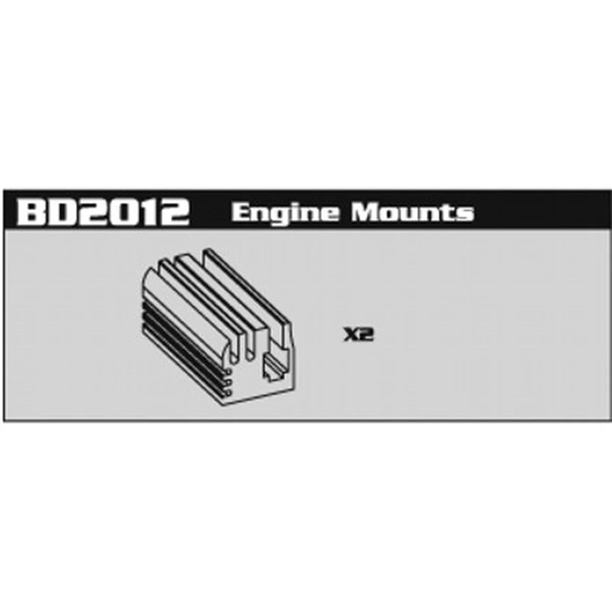 Amewi Motorhalterung für AM8E 007-BD2012