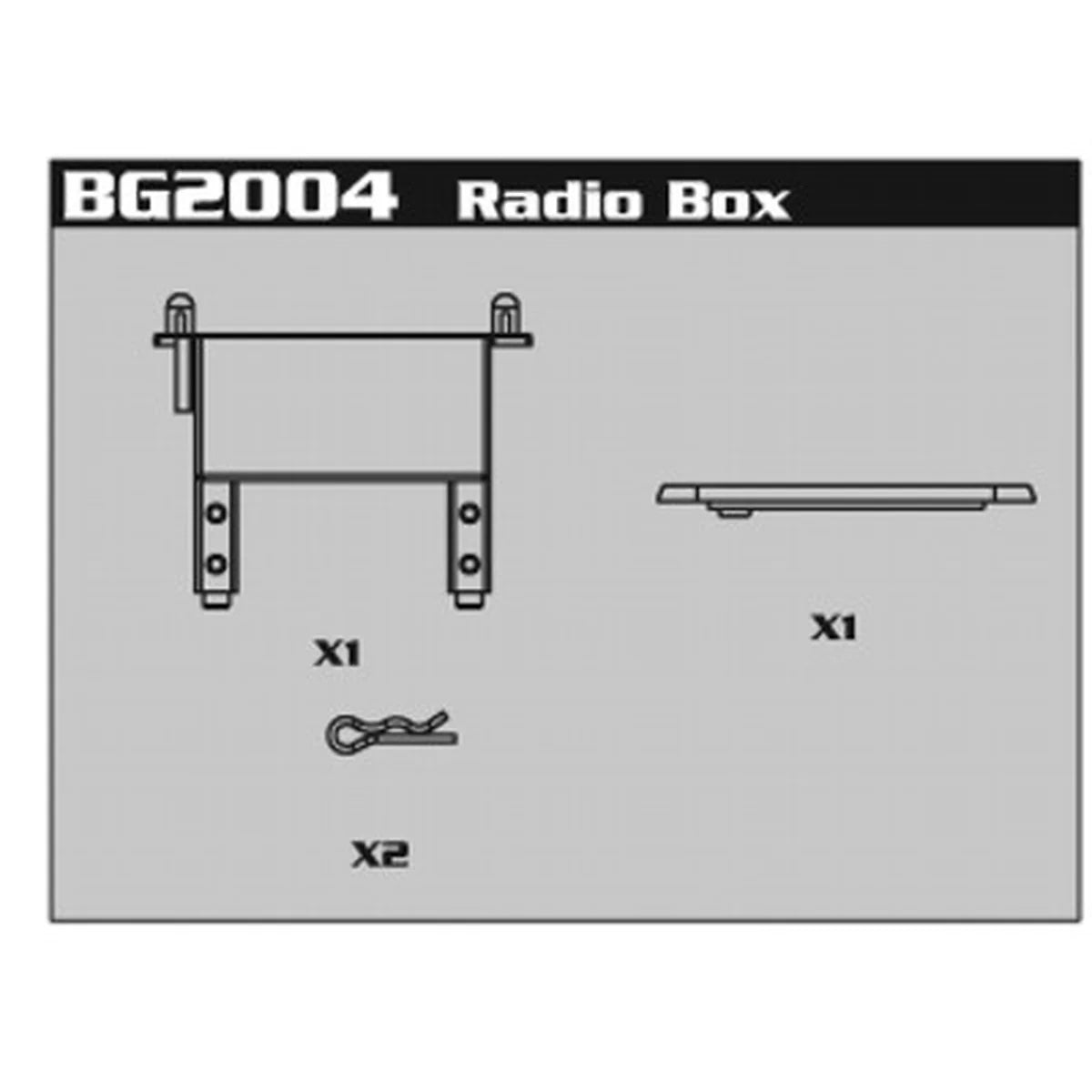 Amewi RC-Box für AM8E 007-BG2004