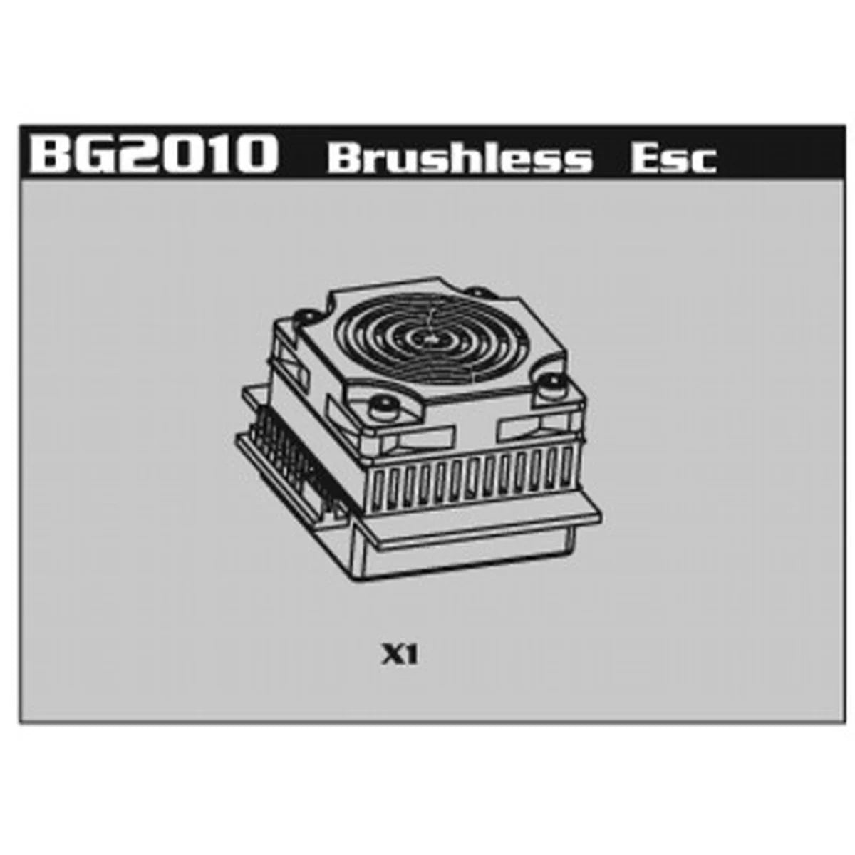 Amewi Brushless Regler 100A 2S - 4S für AM8E 007-BG2010