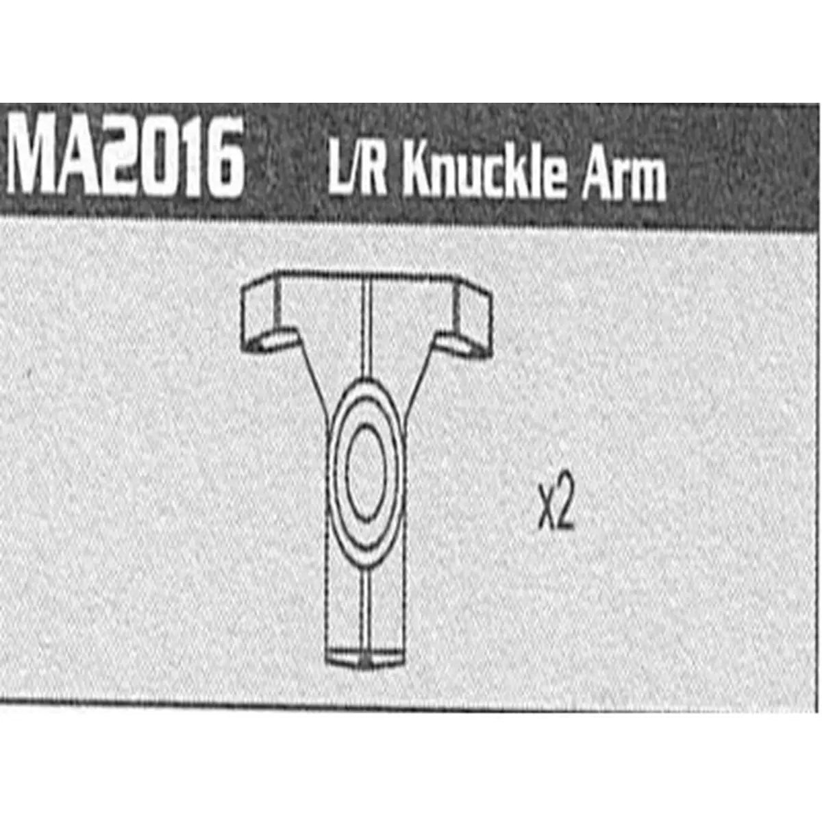 Amewi Achsschenkel links/rechts für Monstertruck Raptor E 007-MA2016