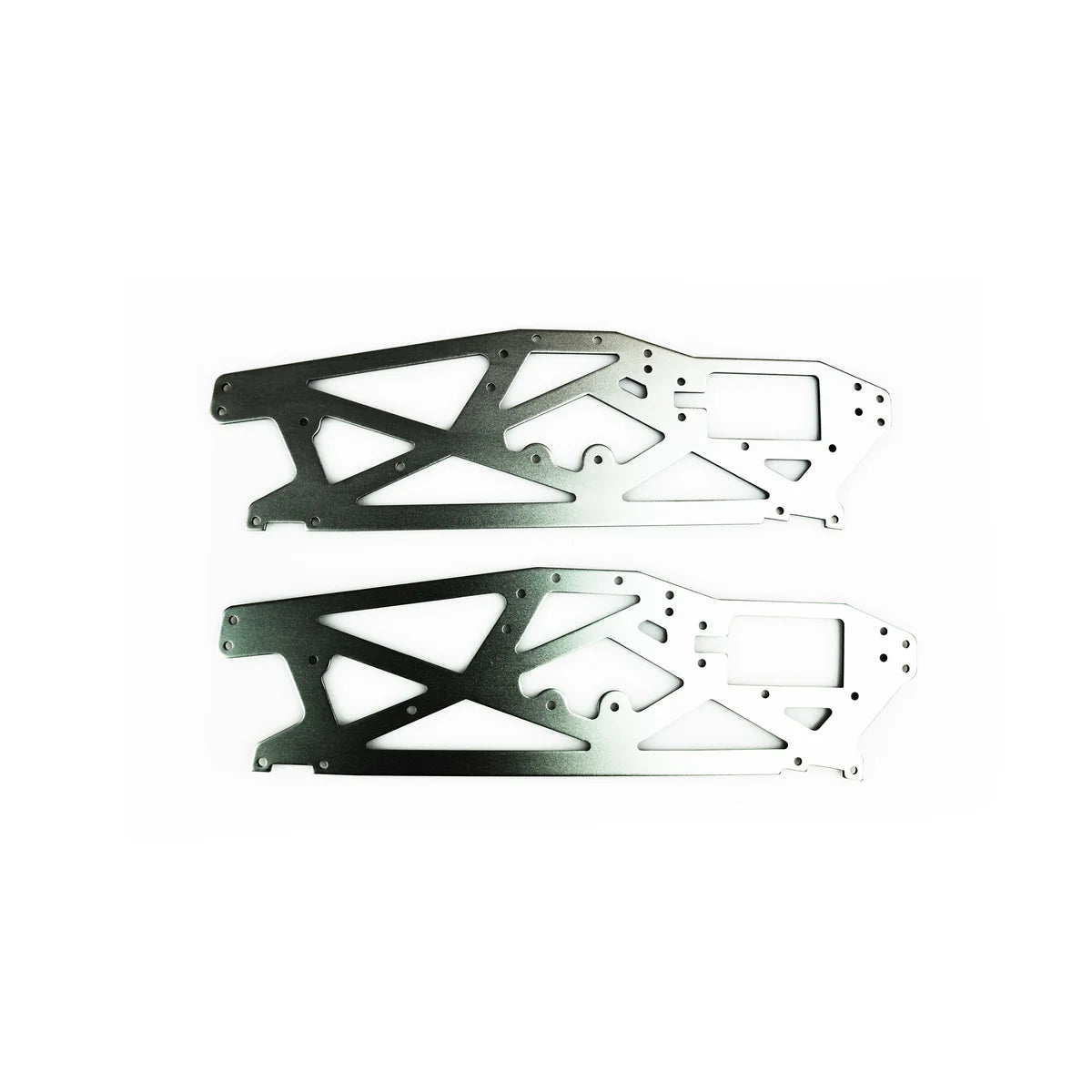 Amewi Aluminium-Chassis grau für Monstertruck Raptor E 007-MA2207