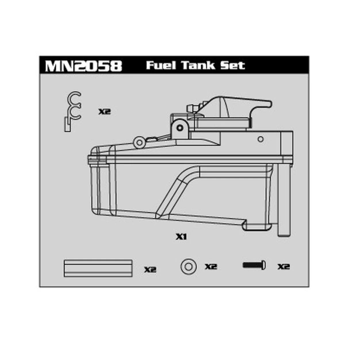 Amewi Tank-Set 007-MN2058