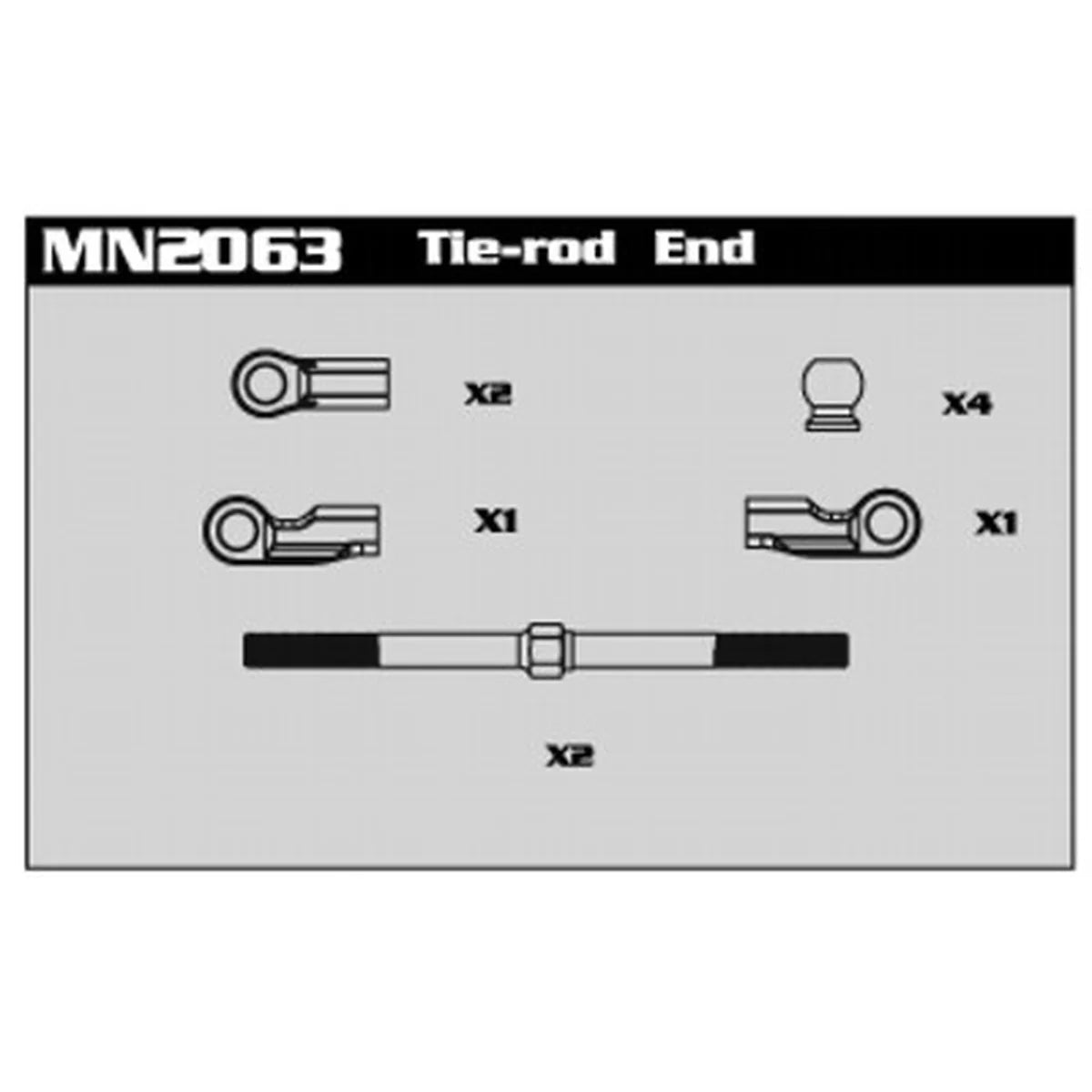 Amewi Spurstangenkopf 007-MN2063