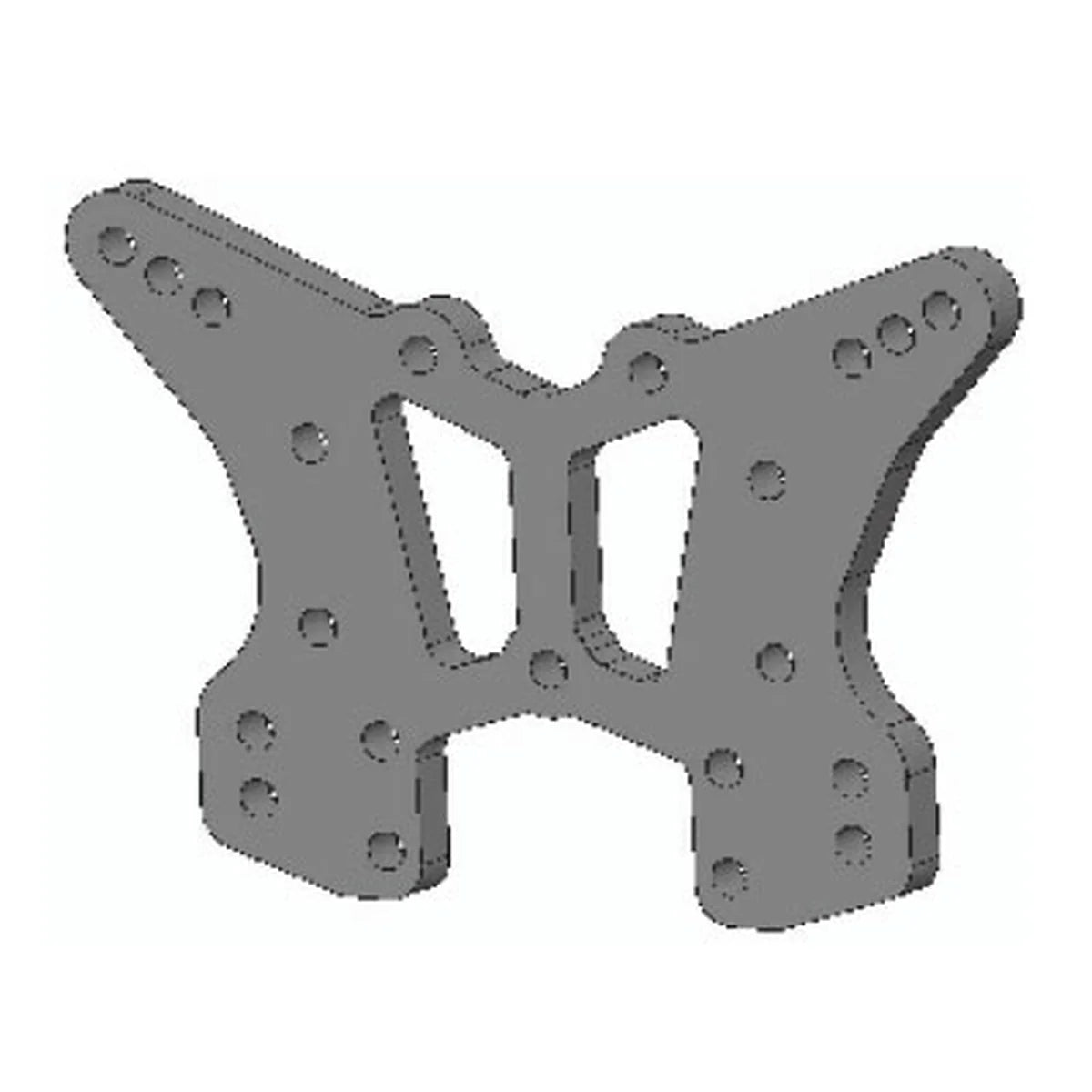 Amewi Dämpferbrücke hinten 009-ET1007