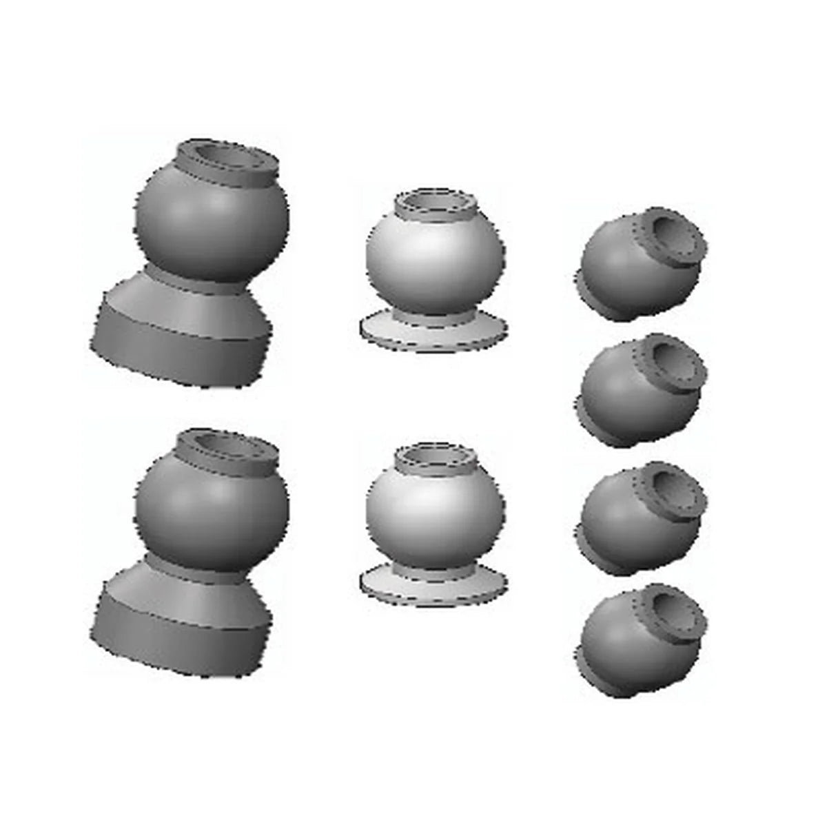 Amewi Kugelkopf 4,8mm 009-ET1030