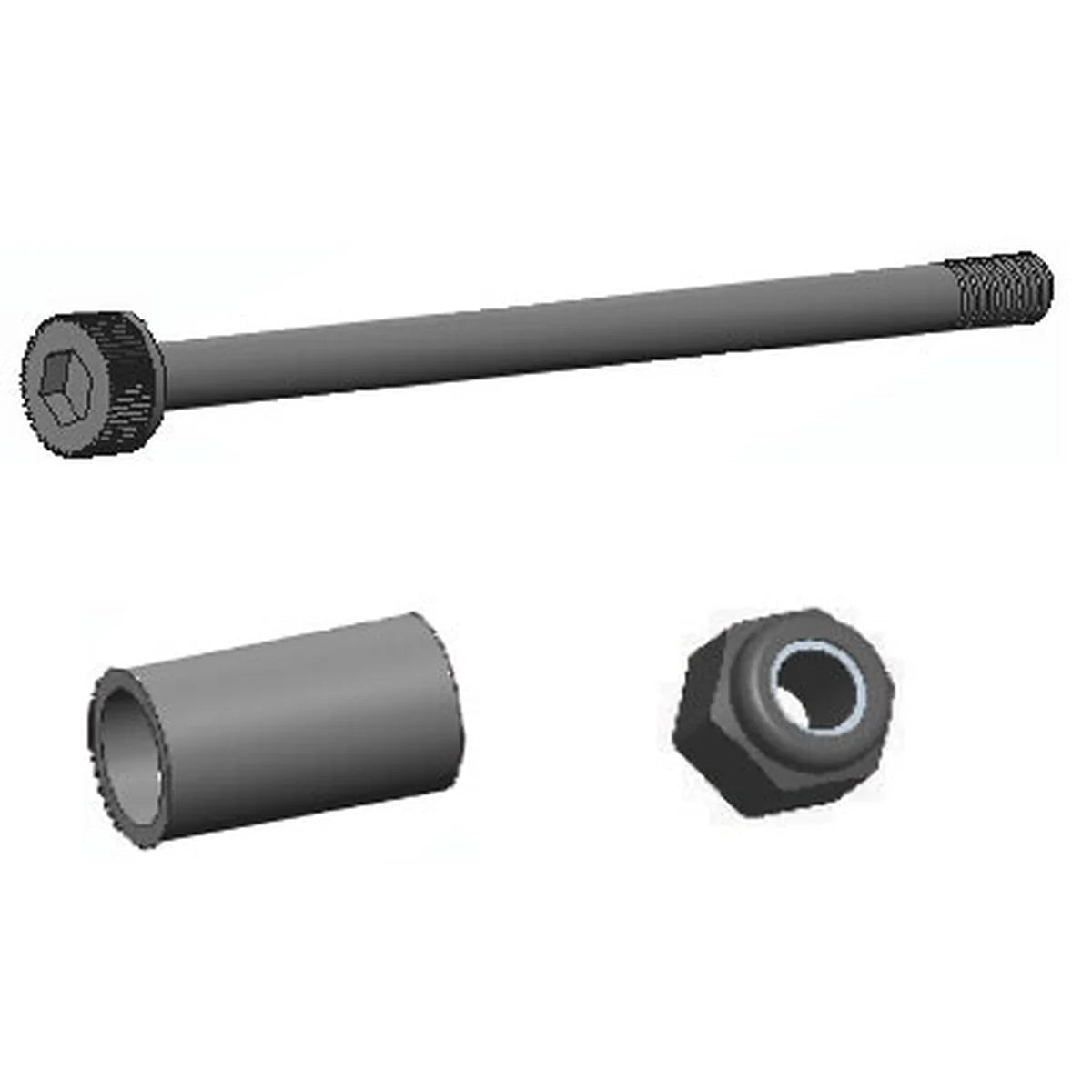 Amewi Wheelie Bar Schraube und Mutter 009-ET1036