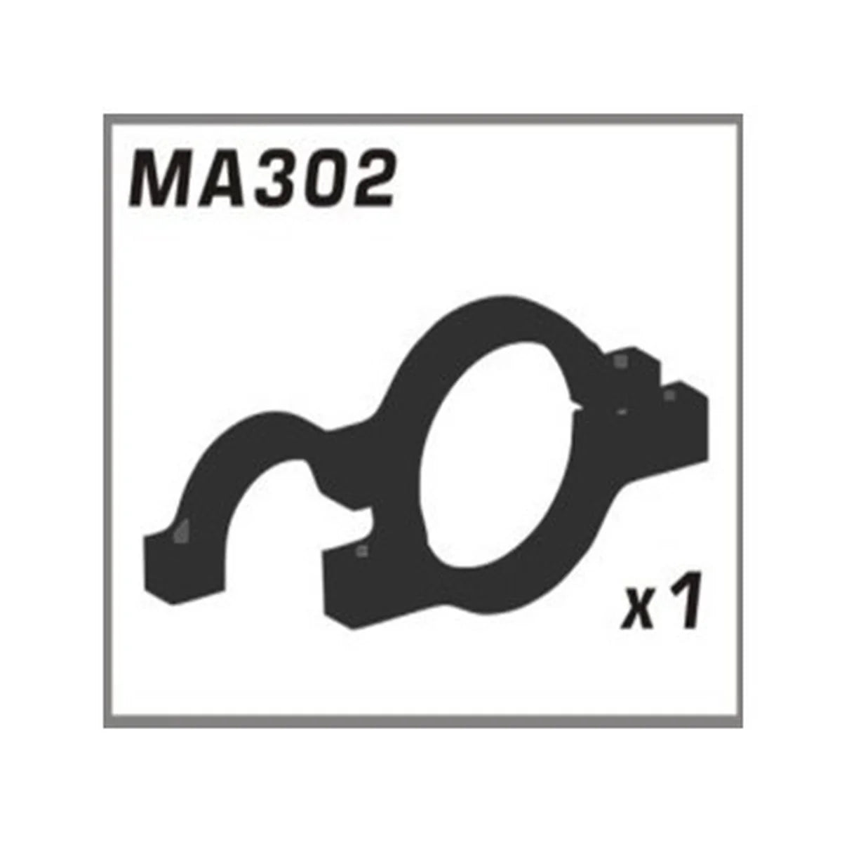 Amewi Motorhalter A Aluminium AM10SC 009-MA302-B