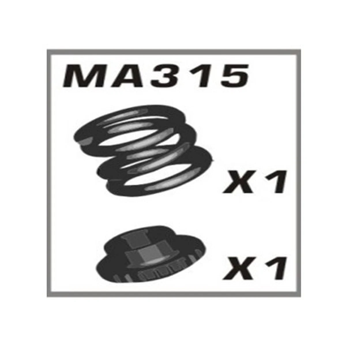 Amewi Servo Saver Feder 009-MA315-B