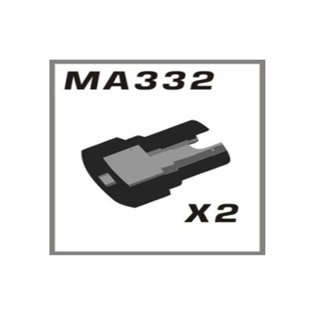 Amewi Radmitnehmer Aluminium 009-MA332-B