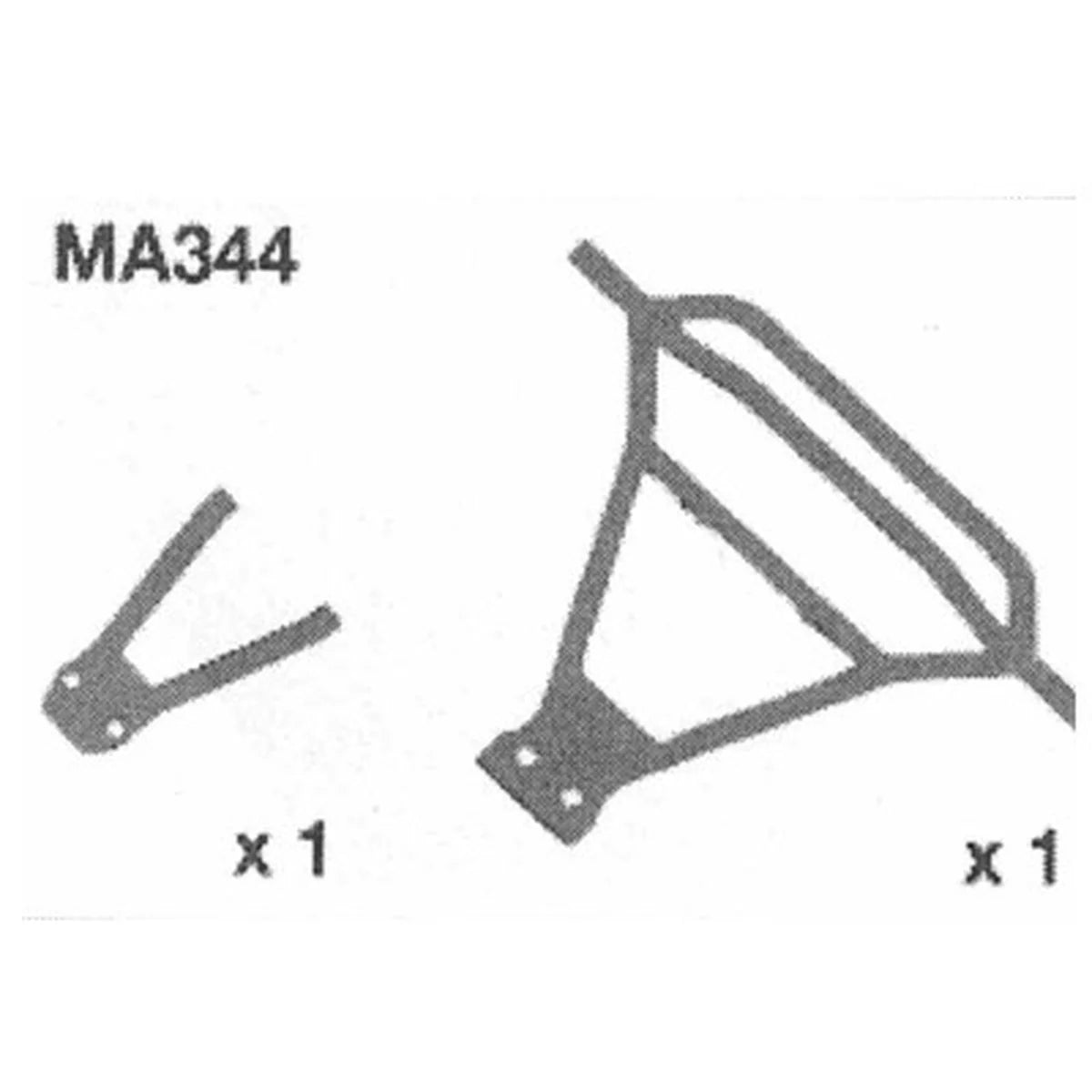 Amewi Stoßfänger hinten 009-MA344