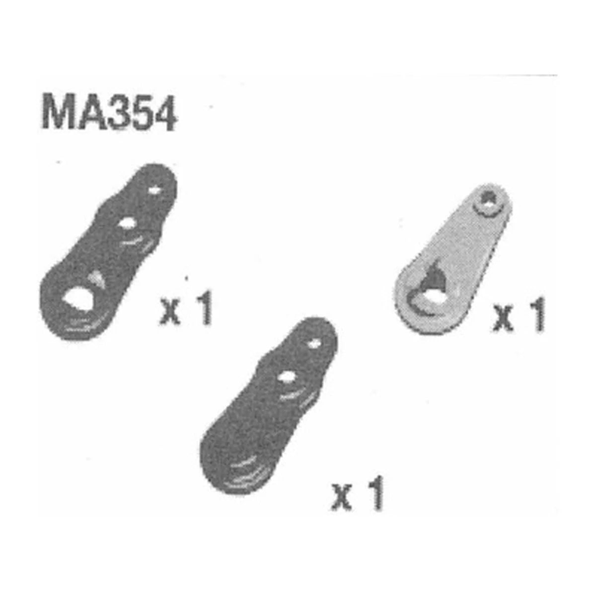 Amewi Servosaverhebel Set AM10SC/AM10T 009-MA354