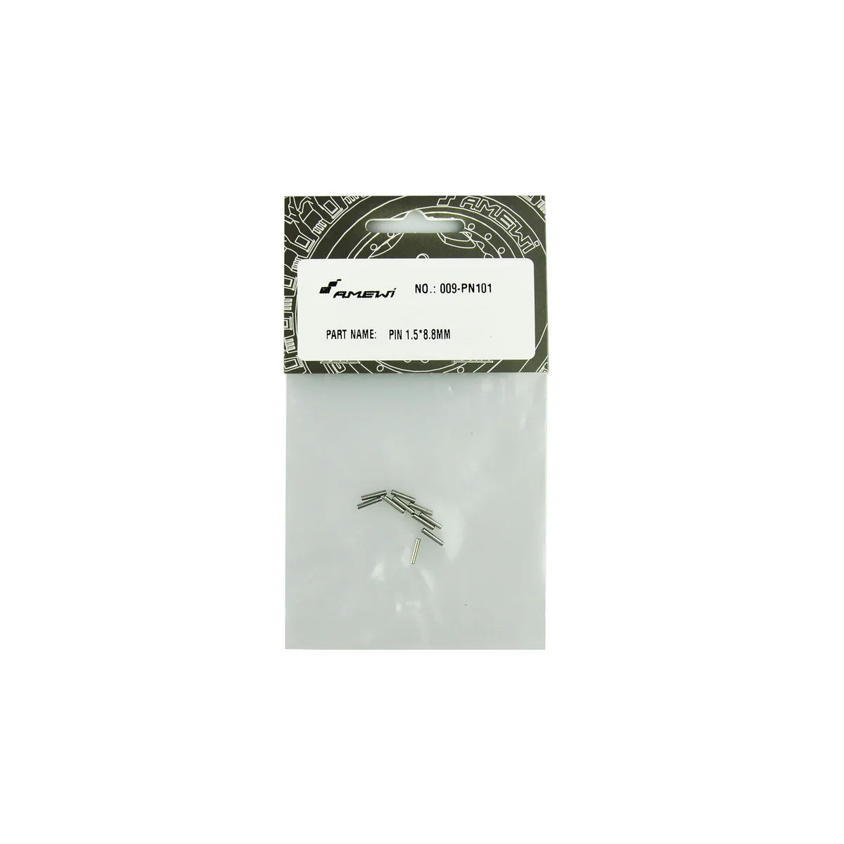 Amewi Pin 1,5x8,8mm 10 Stück für Evo-X6000 009-PN101