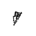 Amewi Rundkopfschraube M3x20mm 10 Stück 009-SW312