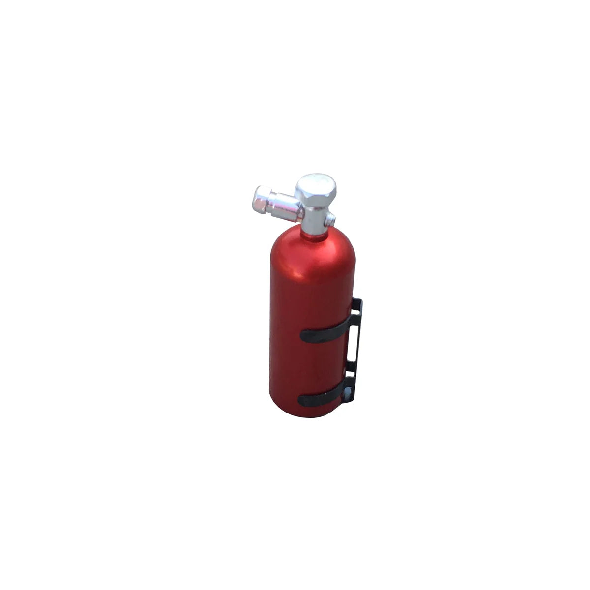 Amewi Lachgasflasche, Aluminium rot mit Halterung 010-0384R