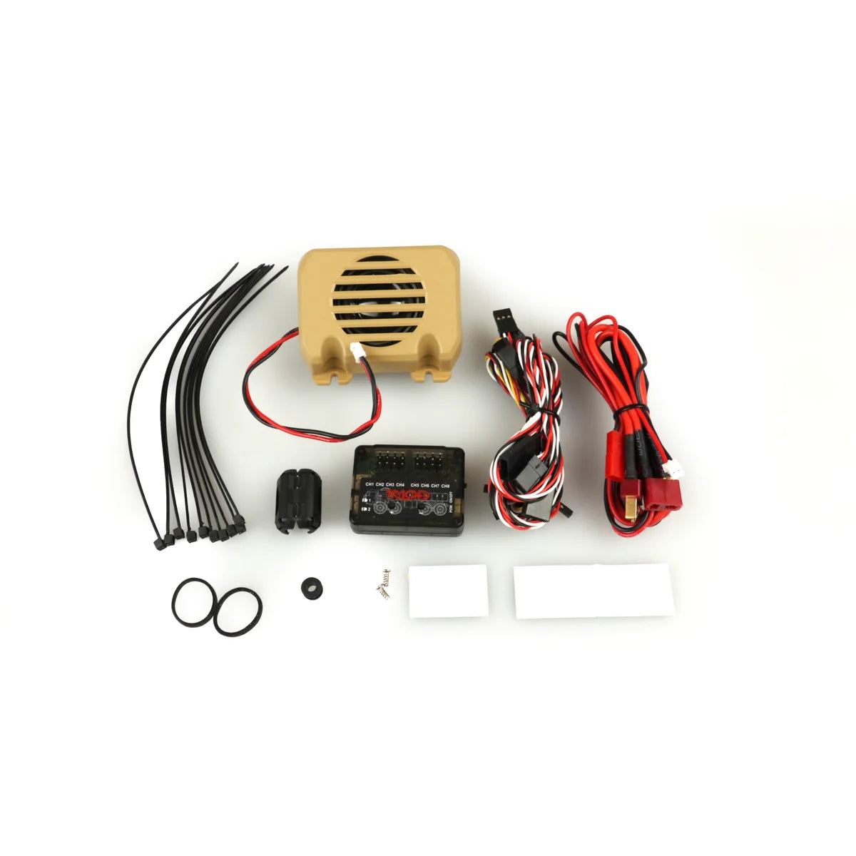 Amewi Sound Set mit sandfarbenem Gehäuse 011-S001B