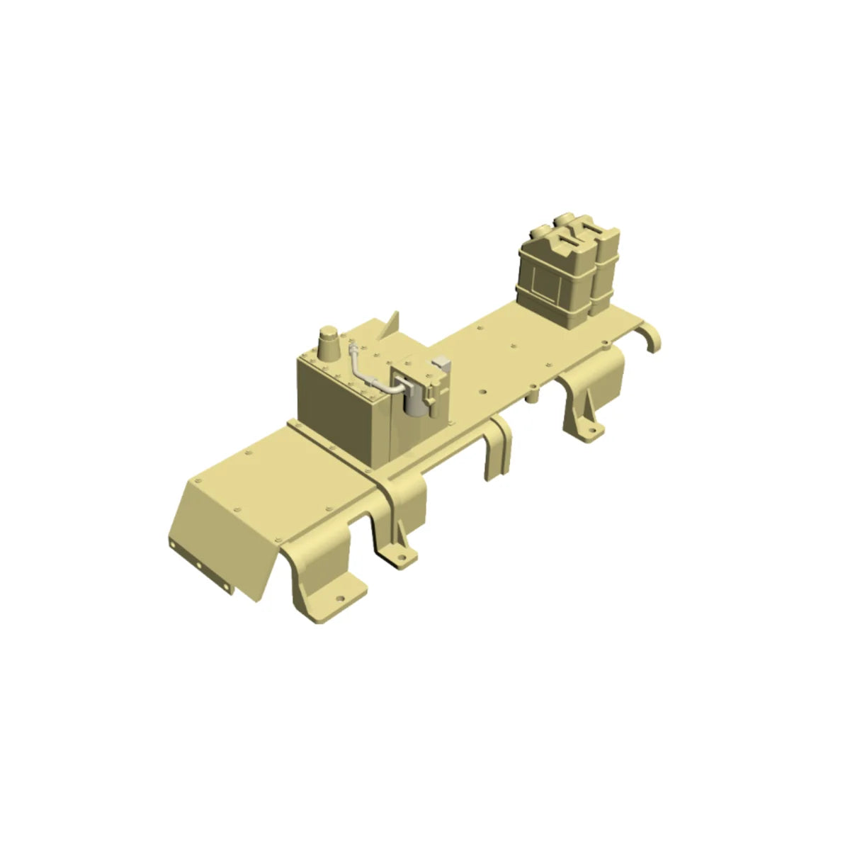 Amewi Radkasten links sand für U.S. Militär Truck sandfarben 011-T023