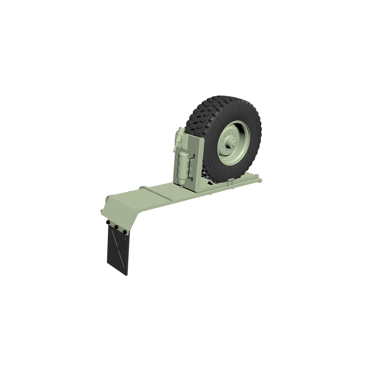 Amewi Radkasten rechts grün für 8x8 Truck 011-T024G