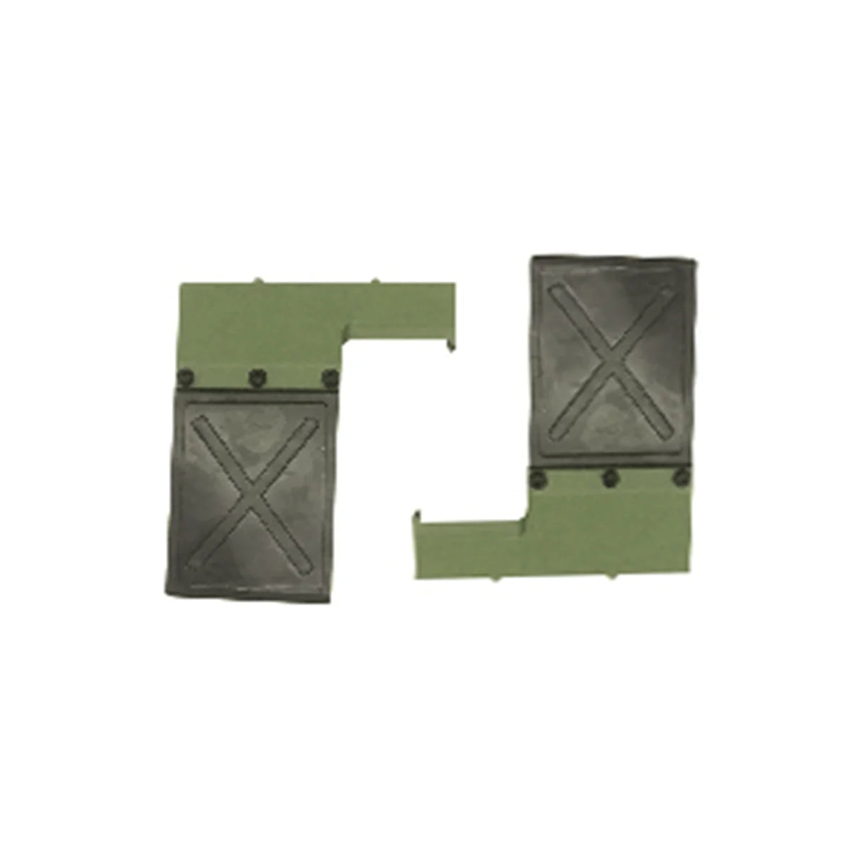 Amewi Fender links & rechts für 8x8 Truck grün 011-T062G