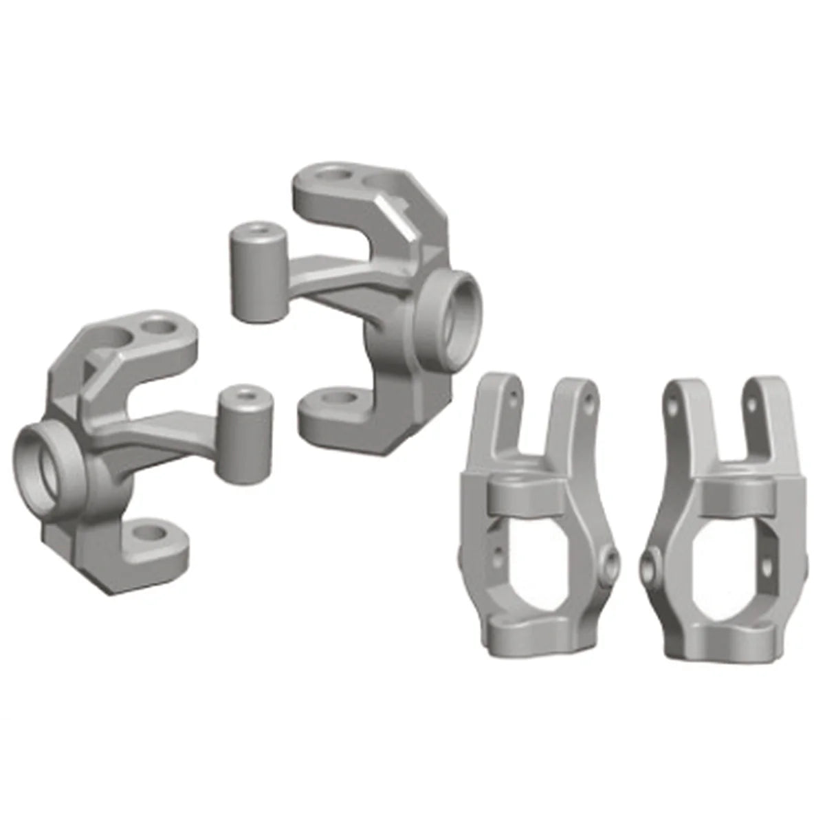 Amewi C-Hubs & Lenkhebel für Cro55Racer 014-0004