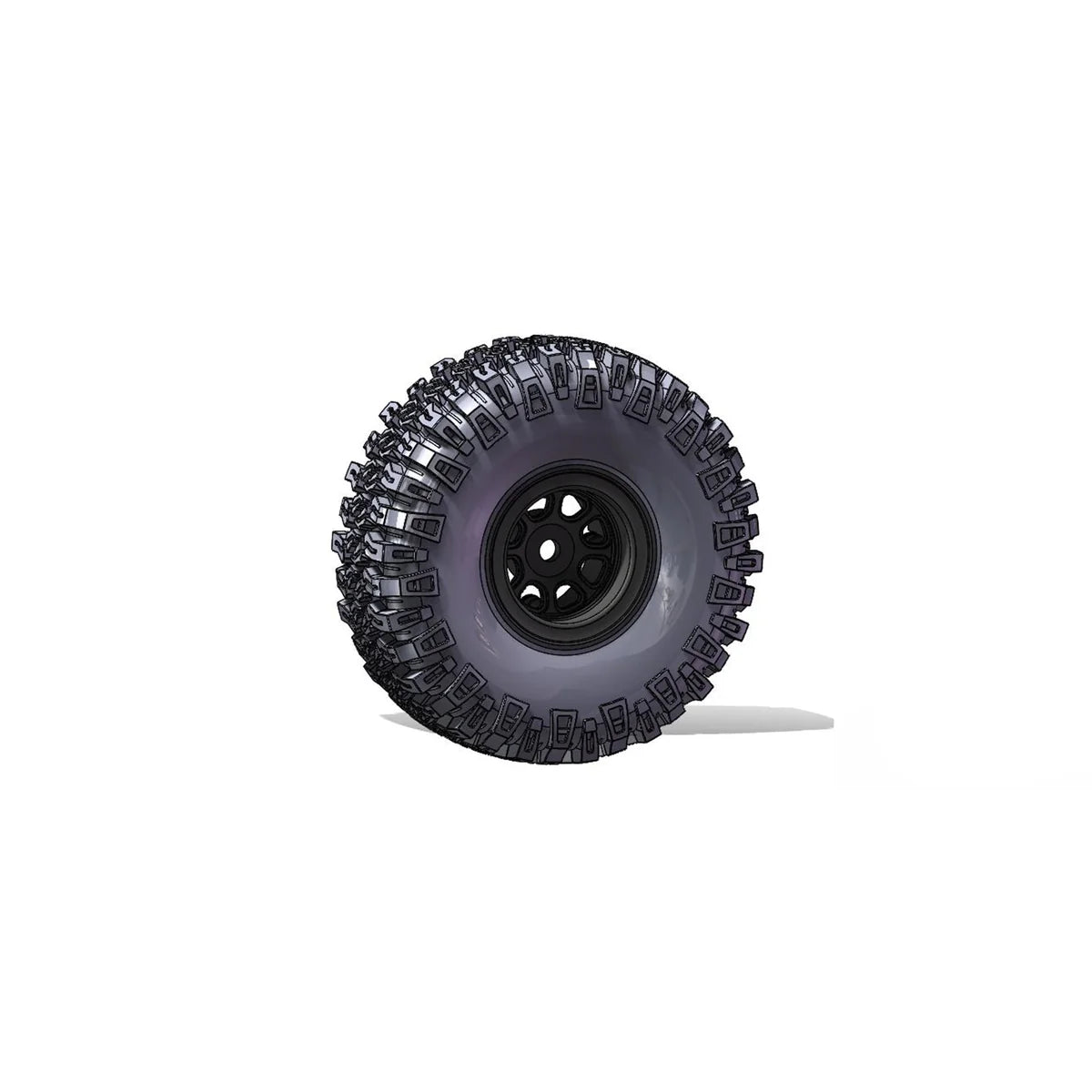 Amewi Komplettrad Set Grabber M/T, 4 Stück für AMXRock AM18 015-18011