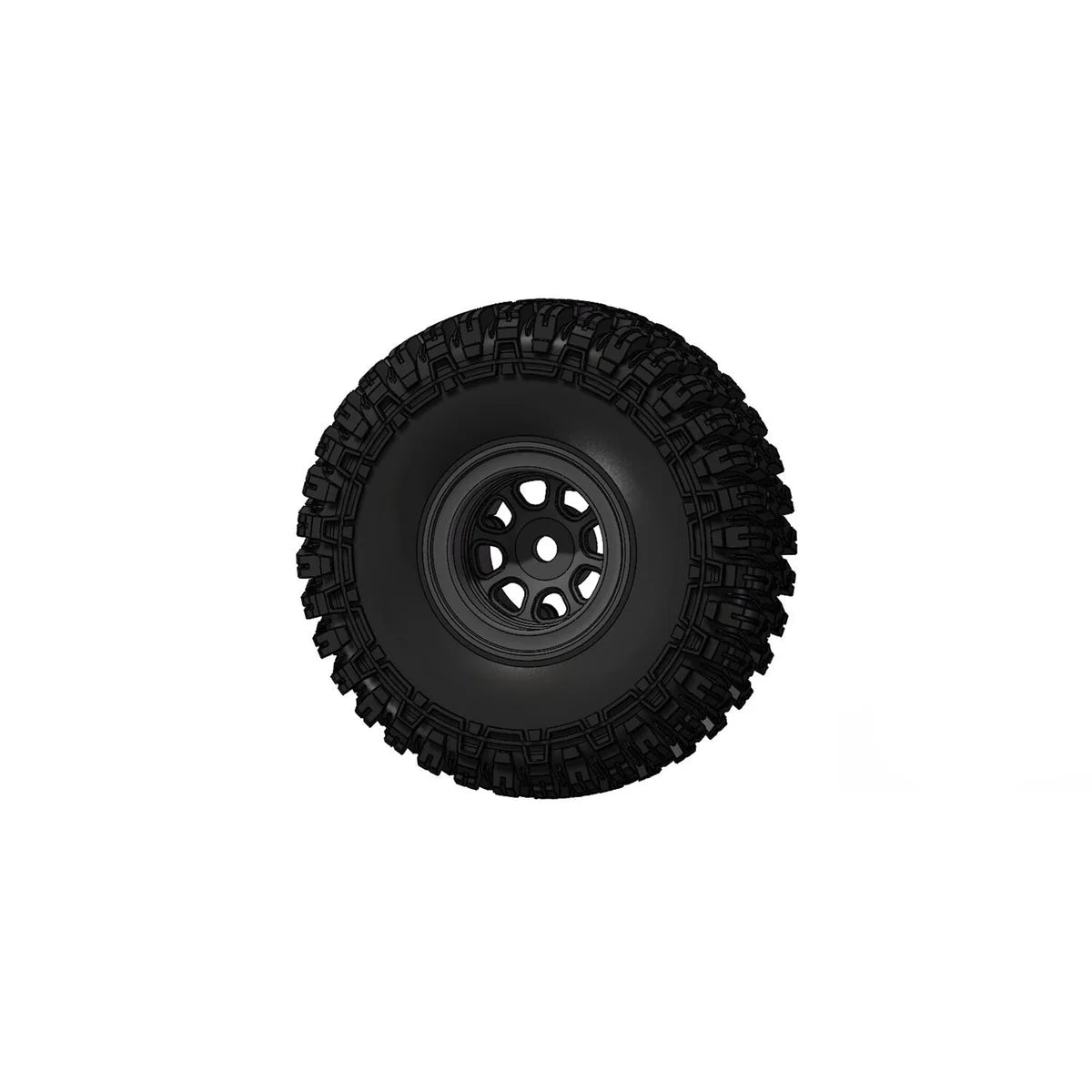 Amewi Komplettrad Set T-Finder A/T, 4 Stück für AMXRock AM18 015-18012