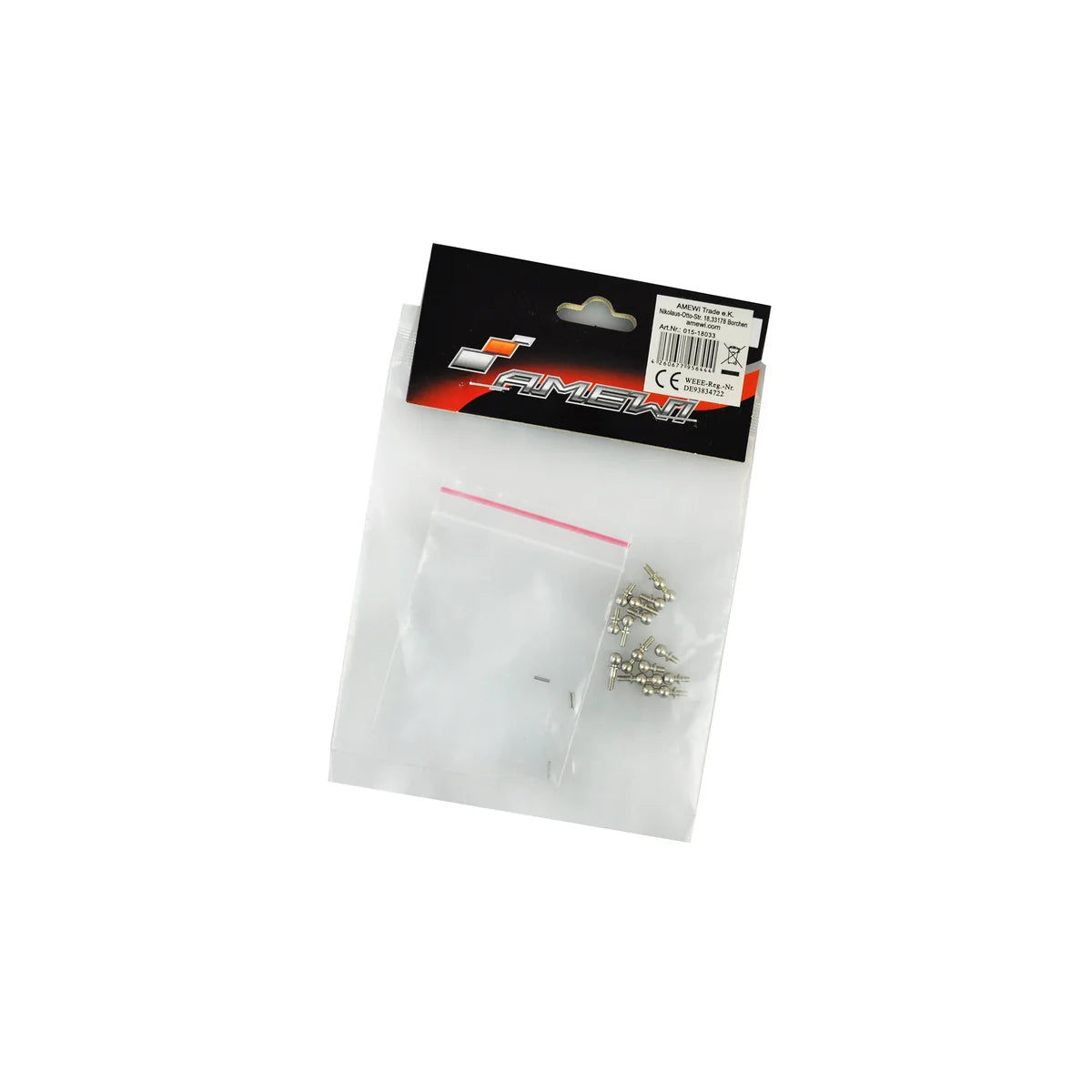 Amewi Kugelkopfschrauben & Pin Set für AMXRock AM18 015-18033