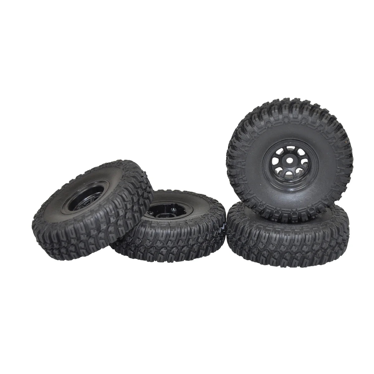 Amewi 1.0 T-Finder A/T Räder Set für AMXRock AM18 015-18053