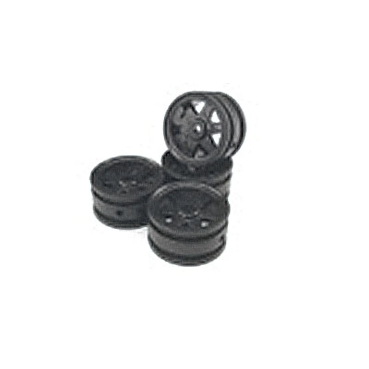 Amewi Felge Version 6 für Pick-Up / SUV 1:35 Schwarz 016-GA0006-B