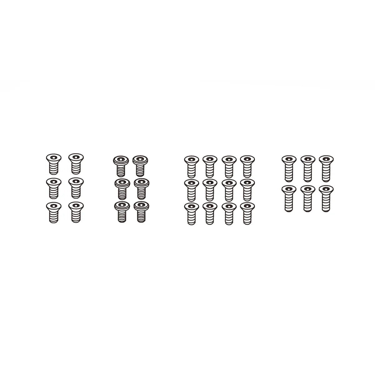 Amewi Schrauben Set A HC7/RXB7 019-21091103