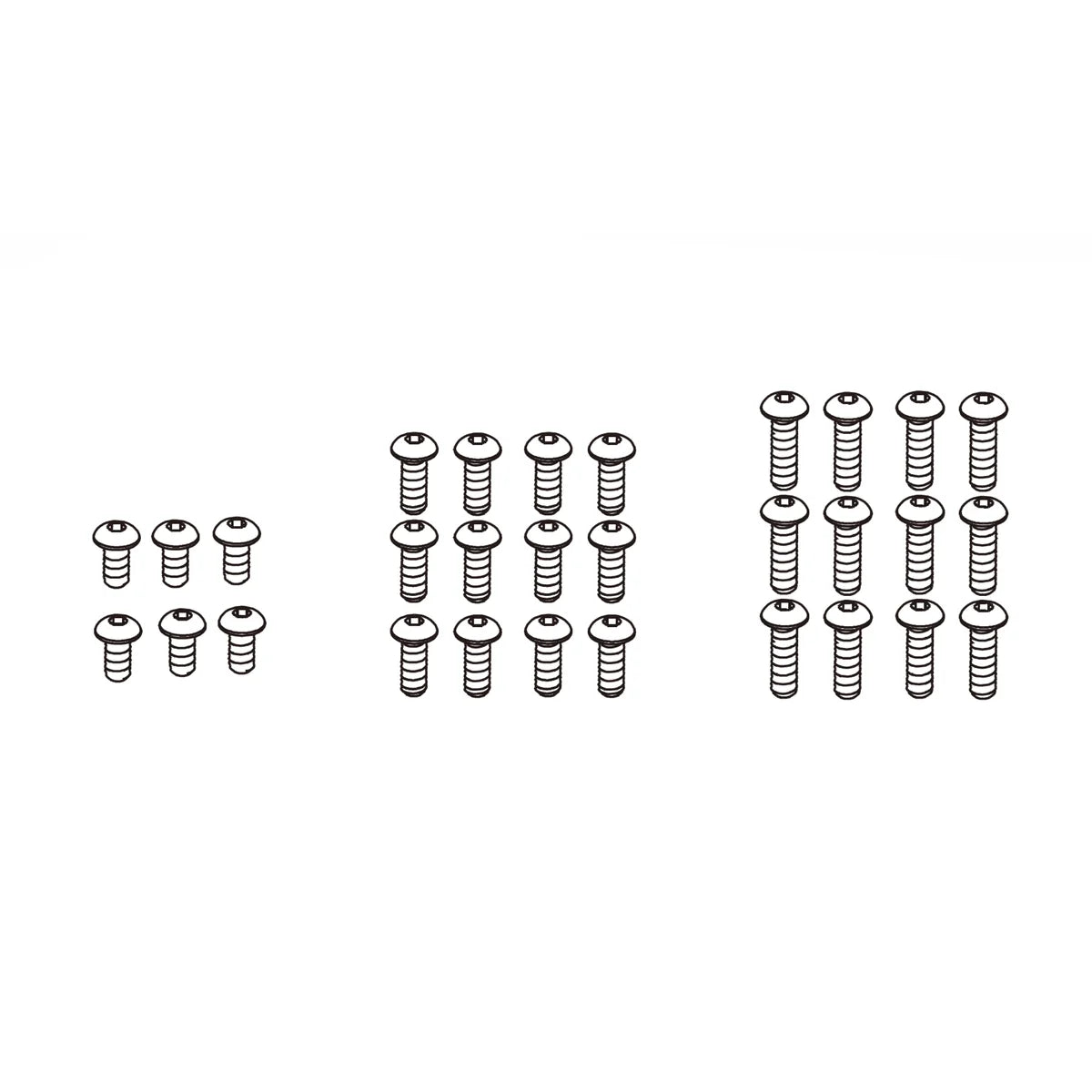 Amewi Schrauben Set D HC7/RXB7 019-21091106