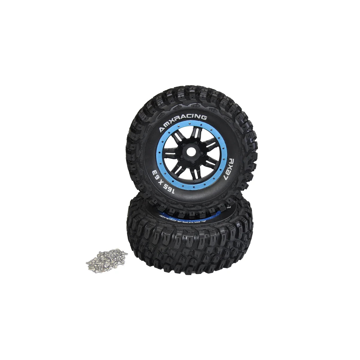 Amewi Kompletträder blau, 2 Stück für RXB7 019-22553033