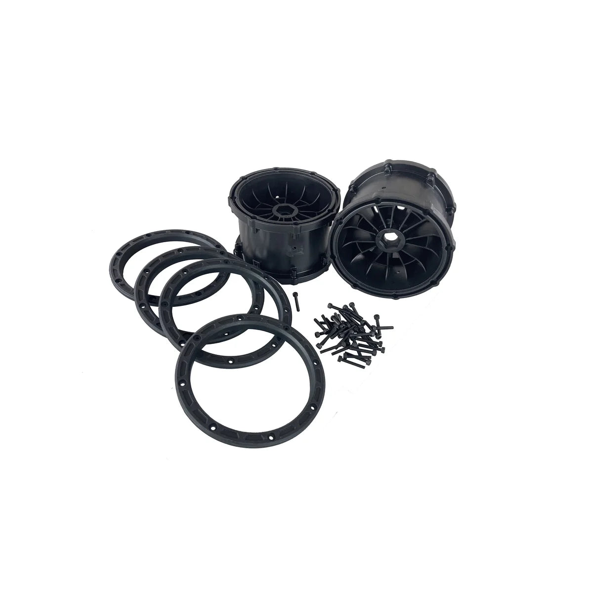 Amewi Felgen Set Mammoth, 2 Stück Schwarz 019-22624050
