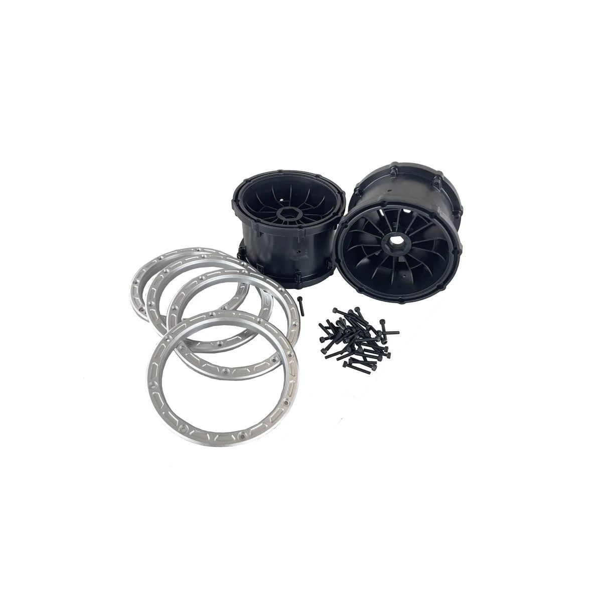 Amewi Felgen Set Mammoth, 2 Stück Silber 019-22624051