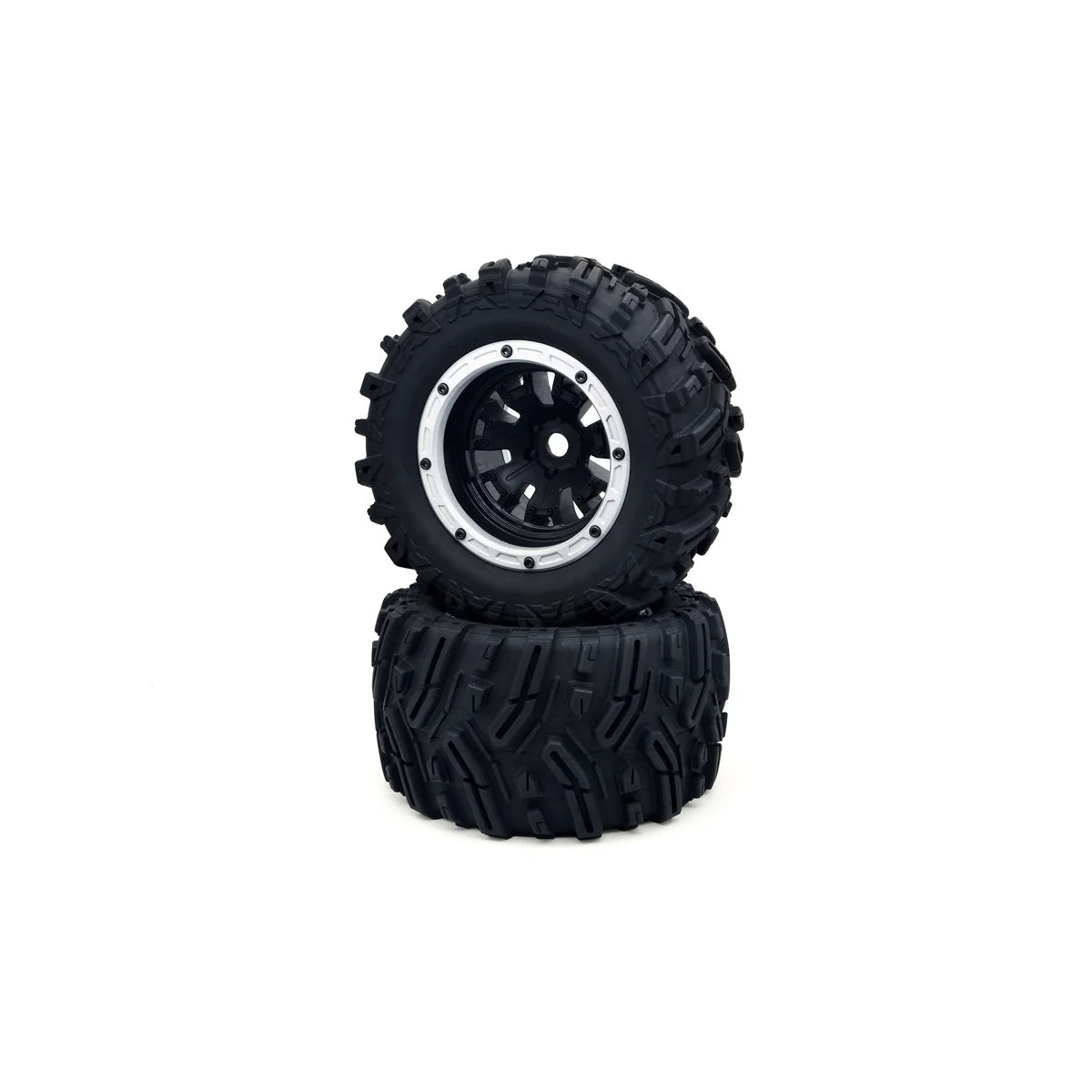 Amewi Komplettrad Set Mammoth, 2 Stück Silber 019-22624053