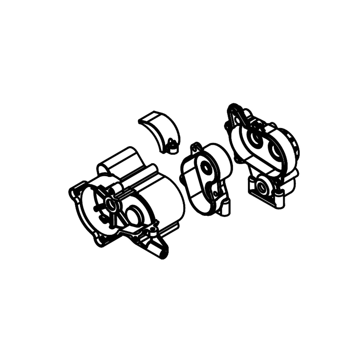 Amewi Getriebegehäuse RCX 021-17223004