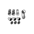 Amewi Servo Arm Set 021-17223015