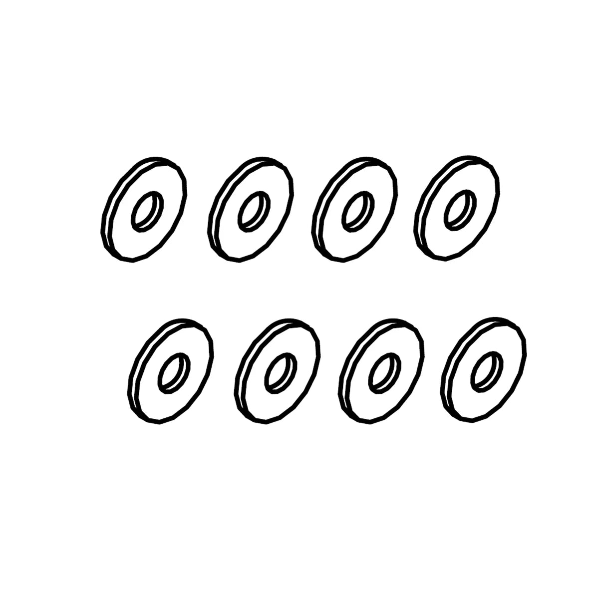 Amewi Shim Scheiben 6x2,5x0,5 021-17223068