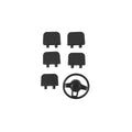 Amewi Interieur Set 021-25039-40