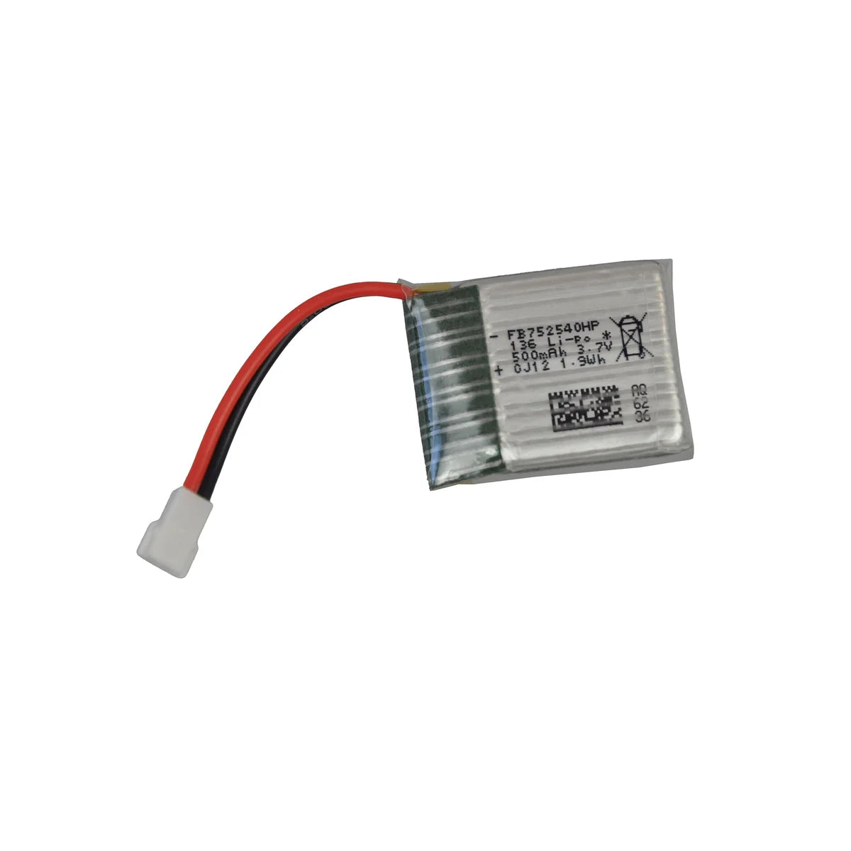 Amewi LiPo Akku 1S 3,7V 500mAh für Piper J-3 Cub 045-24107-09