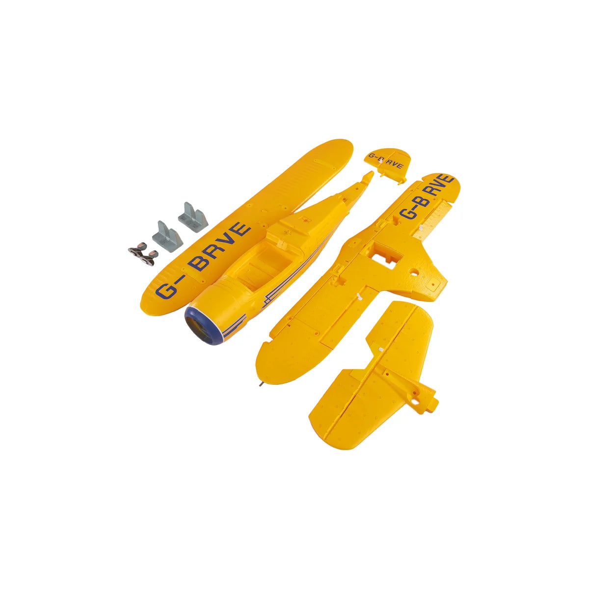 Amewi Rumpf Set komplett Beech D17S Gelb 045-24143-01