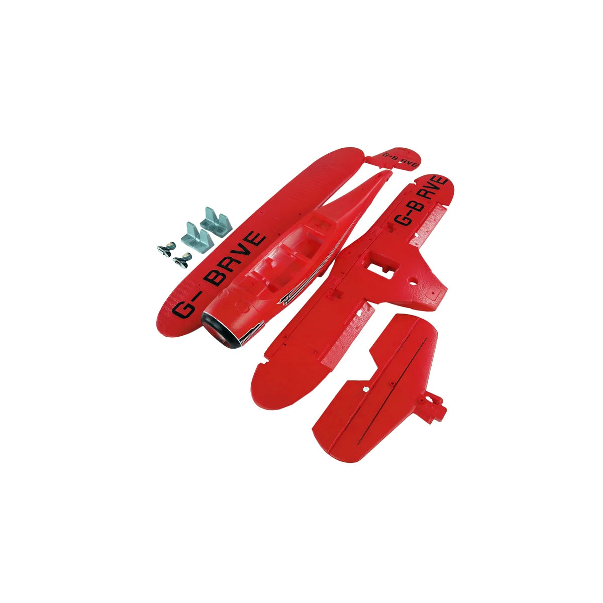 Amewi Rumpf Set komplett Beech D17S Rot 045-24143-02